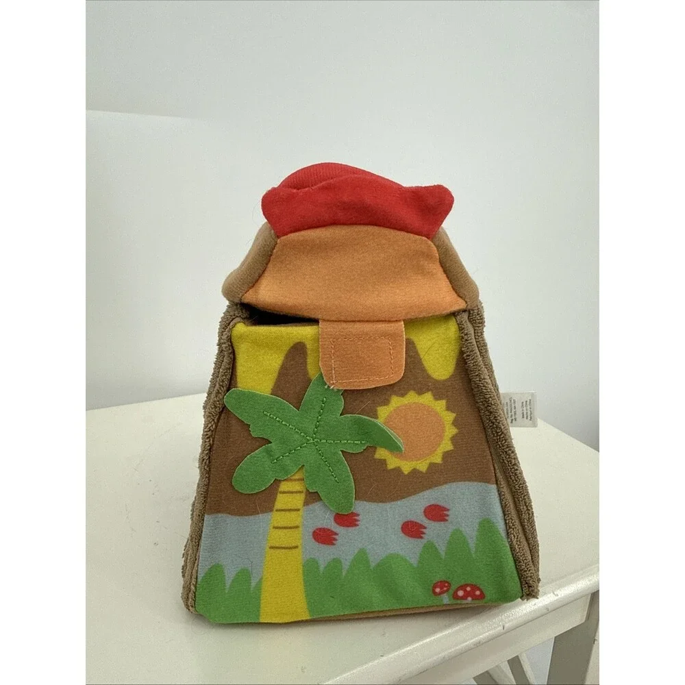 Carters Baby Volcano Plush Play Set With Small Plush Dinosaurs Pretend Preschool